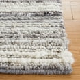 thumbnail image 3 of SAFAVIEH Casablanca Carmella Striped Area Rug, Grey/Ivory, 6' x 9', 3 of 11