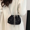 thumbnail image 2 of QHFBli Shoulder Bag for Women, Sequin Clutch Purses, Evening Bag, Crossbody Bags for Wedding, Prom, Parties, 2 of 8