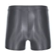 thumbnail image 6 of MSemis Men's Swim Trunks Elastic Nylon Underwear High Waist Swim Shorts Swimming Trunk Grey XL, 6 of 6