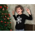 thumbnail image 3 of Tstars Boys' Christmas Snowflake Long Sleeve Shirt - Festive Holiday Gift for Kids, 3 of 6