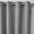 thumbnail image 5 of Exclusive Home Loha Patio Grommet Top Single Curtain Panel, 108"x84", Dove Grey, 5 of 6