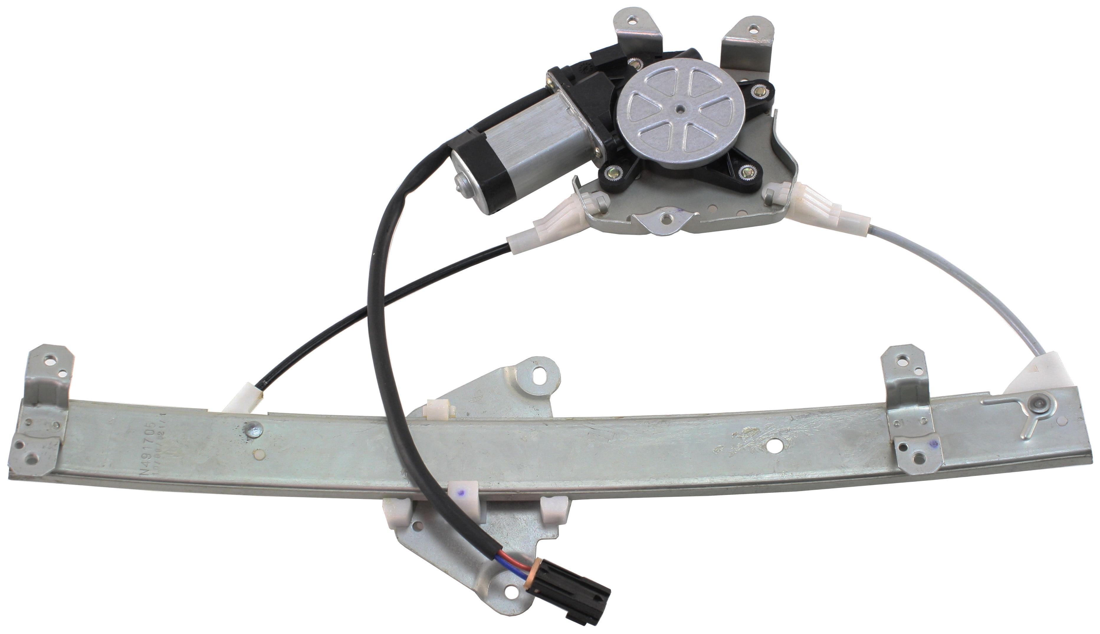Window Regulator For 1989-1994 Nissan Maxima Rear, Right Passenger Power With Motor
