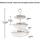 thumbnail image 2 of Soporte de cerámica de 3 niveles para magdalenas, torre con bandeja de servir escalonada para donas, frutas y más, decoración de fiesta de bar de caramelos, ideas para regalo de bodas,, 2 of 4