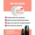 thumbnail image 4 of Grinds Energy Pouches, Nicotine-Free, 80mg Caffeine, White Peach, 18 Pouches (1 Can), 4 of 6