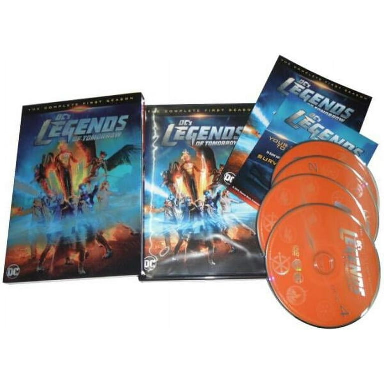 DC Legends of Tomorrow - Season 1-4 DVD - Zavvi US
