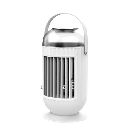 

Buodes Portable Air Conditioner USB Personal Mini Air Conditioner With 3-Speed With LED Light For Home Office Bedroom