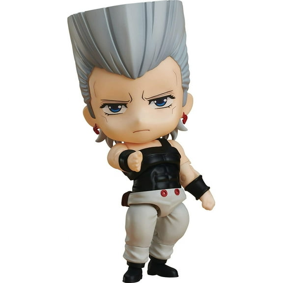 JoJo's Bizarre Adventure: Stardust Crusaders: Jean Pierre Polnareff Nendoroid （3.9" Scale）Action Figure, Multicolor