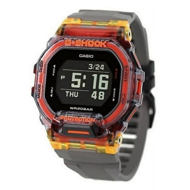Casio Reloj G-Shock Move G-Squad Vital Bright Series Mobile Link Digital de Cuarzo GBD-200SM-1A5 200M para Hombre