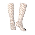 thumbnail image 4 of Fotbe Hand Drawn Snake print Women's Men's Novelty Crew Socks Cotton Socks Knee High Socks for Walking,Running,Nurses,Pregnancy, 4 of 9