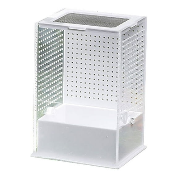 Clear Acrylic Mini Insect Tanks for Lizards Hermit-Crabs Geckos Frogs- Spider