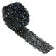 thumbnail image 1 of Aigend Cinta de diamante, rollo de envoltura de malla de diamante, cinta de diamantes de imitación de cristal brillante, decoración de boda(Color AB negro + azul), 1 of 5