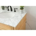 thumbnail image 4 of Elegant Kitchen and Bath 30 inch Single bathroom vanity in natural wood, 4 of 8