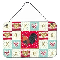 Carolines Treasures CK5263DS812 8 x 12 in. Dutch Bantam Chicken Love Wall or Door Hanging Prints
