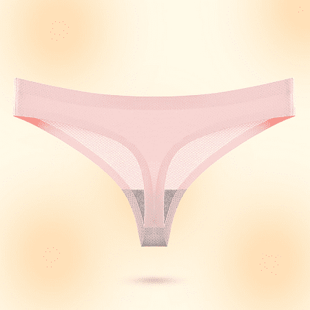 Fulorrnie Underwear for Women Seamless Hipster Comfort Sport Panties Elastic Waist Banded Moisture Wicking Panty Pink XL