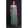 thumbnail image 2 of Bimba Floral Women Printed Sleeveless Long Maxi Strappy Bohemian Beach Dress-Large, 2 of 6
