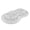 Gray, variant on NFTIGB Silicone Lingerie Bags for Laundry, Bra Washing Bag for Washing Machine, Mesh Underwear Protector with Snap Buttons, Gray (9.45 x 9.45 x 1.18 inches / 24 x 24 x 3 cm)