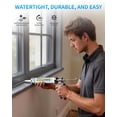thumbnail image 5 of Silicone Caulk & Sealant Gray, 100% Waterproof Silicone Sealant, Shrink & Crack Proof, Silicone Caulking for Kitchen, Bathroom, RV, Interior & Exterior Use, 10.2 FL. OZ/300ML, 4 Pack, 5 of 14