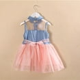 thumbnail image 1 of YMH Baby Kid Girls Summer Fashion Sweet Flower Bow Sleeveless Tutu Princess Dress, 1 of 5