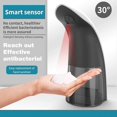 thumbnail image 2 of Automatic Soap Dispenser, 400 ml Touchless Countertop Liquid Soap Dispensers with Smart Infrared Sensor, Hand Soap Distributor for Kitchen, Bath, Offi, 2 of 5