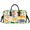 Black, variant on Spiders Web Gym Bag for Women Men, Travel Duffle Bag Lightweight Waterproof Carry on Weekender Overnight Tote for Dance Cheer Sport, Halloween Theme