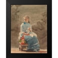 thumbnail image 2 of Homer, Winslow 12x14 Black Modern Framed Museum Art Print Titled - Young Woman Sewing, 2 of 5