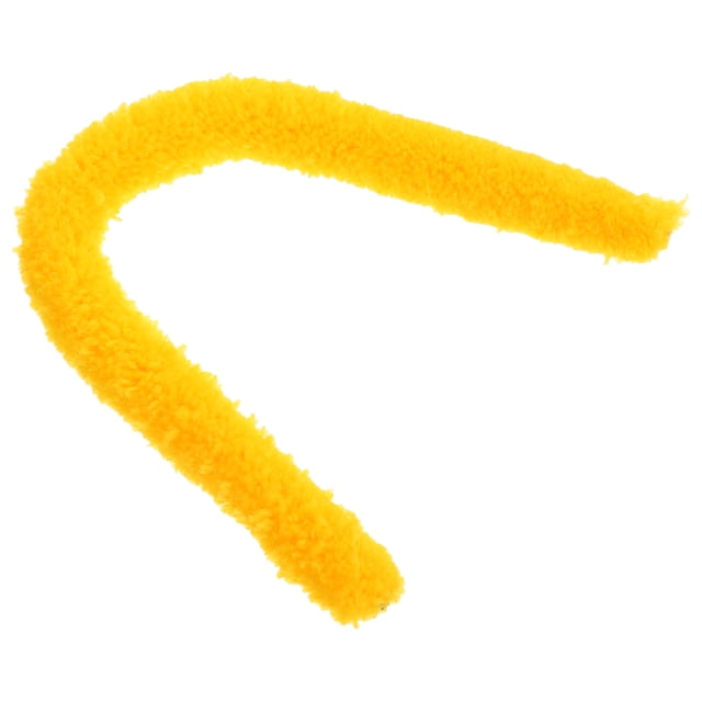 OUNONA Musical Instrument Cleaning and Care Tool Cotton Yellow Long and Thin for Wind Instruments 1Set