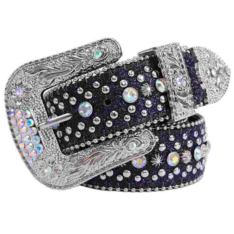 Designer Rhinestone Belt Mens Aellinatey Rhinestones Belt For Men