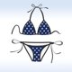 thumbnail image 5 of WILLBEST Trajes de Baño Conjunto de Traje de Baño de Dos Piezas Con Top y Espalda Descubierta Para Mujer, 5 of 5