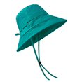 thumbnail image 2 of Dujiujun Bucket Hat Windproof Rope Thin Casual Washable Pleated Sun-resistant Solid Color Breathable Women Summer Sun Hat for Daily Life, 2 of 8