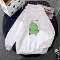 thumbnail image 2 of Gibobby Sudaderas universitarias con capucha Señoritas Rusa Casual Fashion Shirt Tops （Blanco， XL), 2 of 3