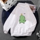 thumbnail image 2 of Gibobby Sudaderas universitarias con capucha Señoritas Rusa Casual Fashion Shirt Tops （Blanco， L), 2 of 3