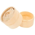 thumbnail image 6 of IBASETOY Bamboo Steamer Set 12.0x10.0x10.0in Khaki Color for Nutrient Retention 3PCS, 6 of 7