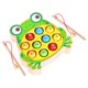 thumbnail image 2 of Juguetes de pesca magnéticos Ayudas para Destreza fina Juguetes de desarrollo de actividades para Rana Yotijar juego de pesca, 2 of 10