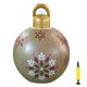 thumbnail image 1 of Navidad Bola De Navidad Inflable De Pvc De 24 Pulgadas Con Bomba Juguete Para Niños Decoración Del Árbol De Navidad Vacaciones Patio Al Aire Libre Decoraciones De Navidad matsuzay HA046669-02, 1 of 6