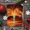 thumbnail image 5 of 12 Cute Merry Christmas Cards Bulk (1 Design, 12 Cards) - Holiday Palms B3273AXSG, 5 of 6