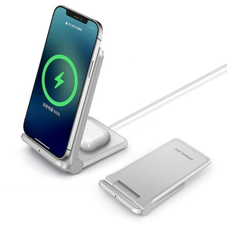 25W Wireless Charger Foldable 2 in 1 Wireless Charging Station for Apple iPhone 13/13 Pro/12/12 Pro/11/SE/X/8/Airpods PDKUAI 15W Fast Dual wireless induction charge Stand For Samsung phone/Galaxy Buds 25W Wireless Charger Foldable 2 in 1 Wireless Charging Station for Apple iPhone 13/13 Pro/12/12 Pro/11/SE/X/8/Airpods PDKUAI 15W Fast Dual wireless induction charge Stand For Samsung phone/Galaxy Buds