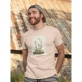 thumbnail image 2 of Field Sparrow T-Shirt Men -John James Audubon Designs, Male Medium, 2 of 4