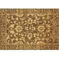 thumbnail image 1 of Ahgly Company Indoor Rectangle Abstract Brown Modern Area Rugs, 5' x 7', 1 of 4