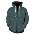 thumbnail image 1 of Sudadera con capucha y cremallera para hombre, con estampado abstracto, unisex, 3D, informal, de gran tamaño, estilo hip hop, manga larga, para primavera, 1 of 6