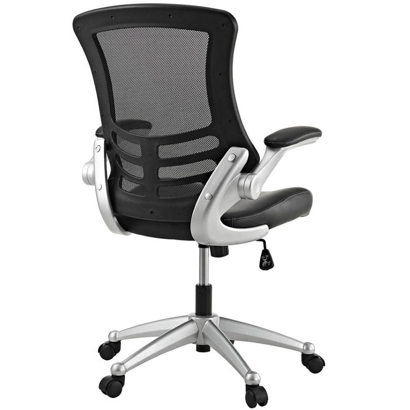 Modway Attainment Office Chair with Leatherette Seat, Multiple Colors