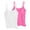 Coffee, variant on 2 Pcs Women Light Stretch Camisole Detachable Included Adjustable Thin Straps Sleeveless Shirts for Office Workout Resting Time Season Wardrobe Essential Cami (Mint Green,L)