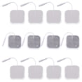 thumbnail image 1 of 20 almohadillas de electrodos de 2,0 orificios para fisioterapia, no tejidas., 1 of 8
