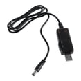 thumbnail image 1 of CNKOO USB DC-Boost Converter Cable 5V to 9V 12V Adjustable Voltage Led Display with 8 Adapters DC-Power Regulator, 1 of 8