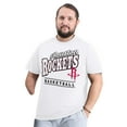 thumbnail image 2 of Men's G-III Sports by Carl Banks White Houston Rockets Adaptive Headliner T-Shirt, 2 of 6
