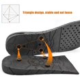 thumbnail image 4 of Plantillas Cojín de aire Zapatos Levantamiento Transpirable 4 capas Agregar altura 2.95 pulgadas Pies Inserto de talón ortopédico para hombres y mujeres, 4 of 5