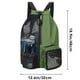 thumbnail image 2 of Mochilas deportivas Bolsa de baloncesto con cordón Malla gruesa para entrenamiento Negro, 2 of 7