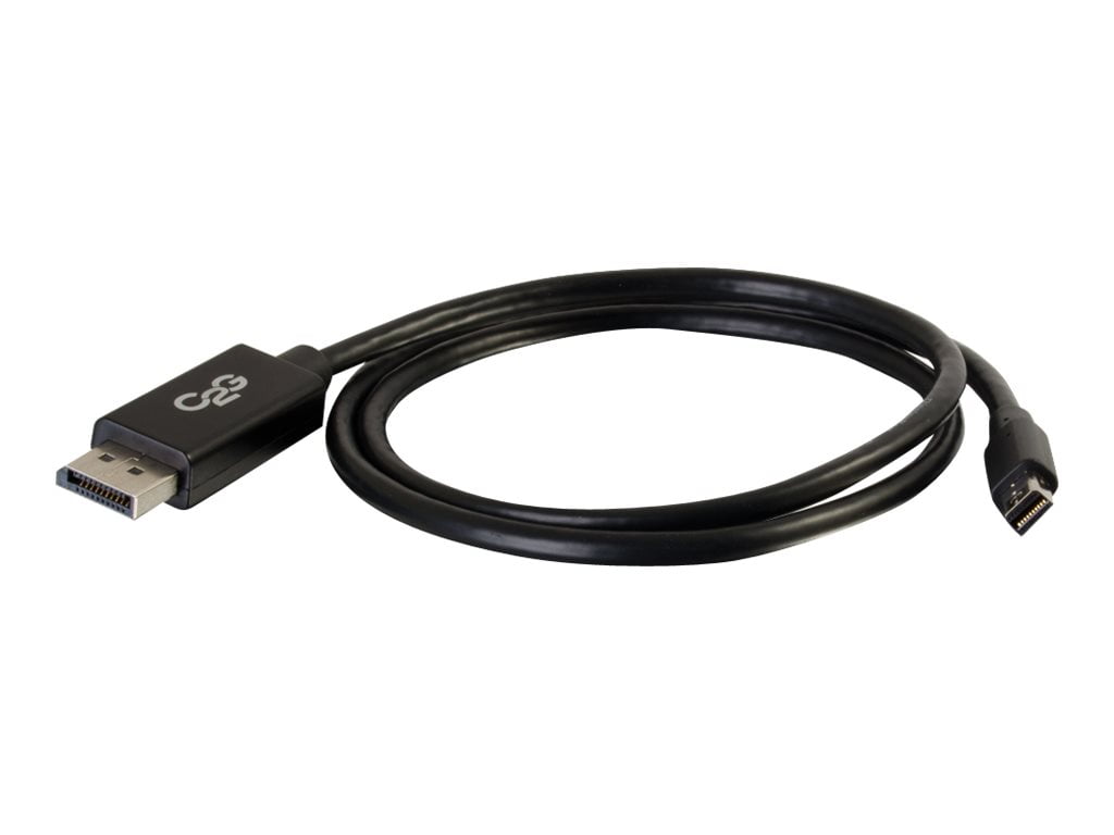 C2G 10ft Mini DisplayPort to DisplayPort Adapter Cable - 4K - 8K - UHD - DisplayPort cable - 10 ft