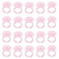 thumbnail image 1 of Coupes de Colle Intelligente pour l'Extension de Cils, Porte-Colle à Cils Anneau de Colle à Fleurs Extensions de Cils Porte-Colle, 100pcs (Rose), 1 of 5