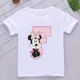thumbnail image 3 of Camisetas de algodón para niños de Minnie con combinación de letras de la A a la Z y nombres, ropa de dibujos animados de Disney Kawaii, camisetas para niños y niñas, camisetas casuales, 3 of 5