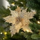 thumbnail image 3 of 1pcs 20cm Flowers Tree Decorations Home Glitter Artifical Fake Flower Xmas Ornaments Navidad New Year Decor, 3 of 5